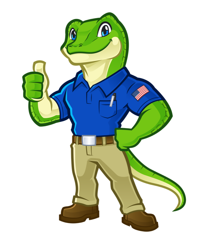 Chillizard mascot giving a thumbs up